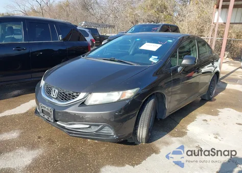2013 Honda Civic Lx z USA, uszkodzony, nr VIN 19XFB2F54DE222203